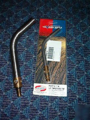 New T4,T6 uniweld/turbotorch lp/mapp brazing tips, 