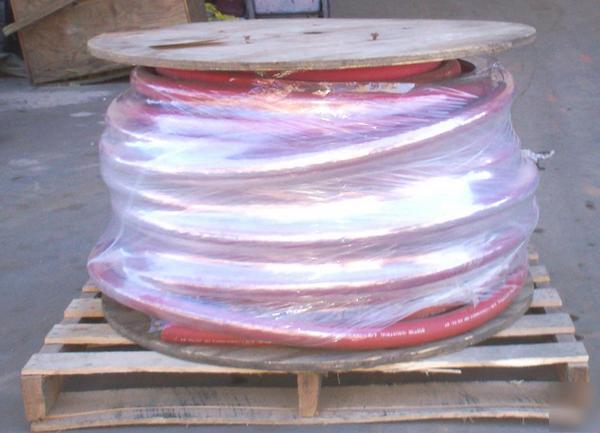 Boston reel 250' feet tubing pneumatic air hose 1-1/4