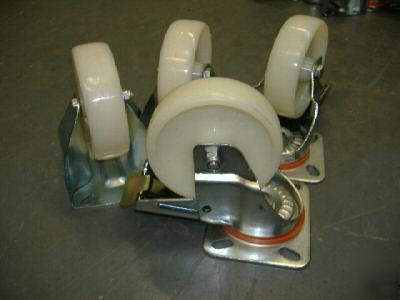 Castors - 4 x 6