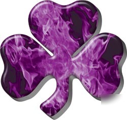 Firefighter shamrock decal reflective 2