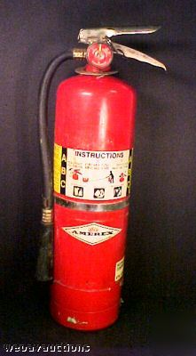 Amerex model 441 dry chemical fire extinguisher 10 lb e