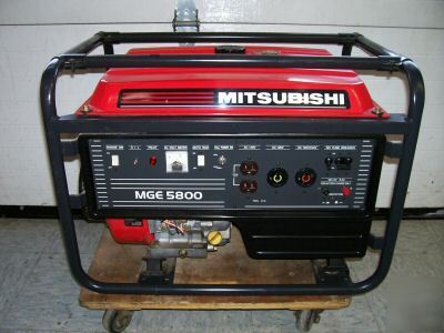 Mitsubishi mge 5000 watt portable generator MGE5800