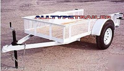 New 2008 utility cargo landscape motorcycle atv trailer