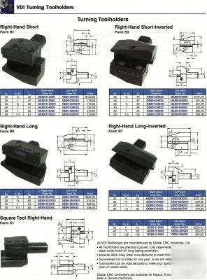 New vdi 40 cnc lathe turret toolholder 1