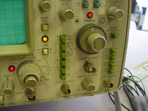 Hewlett packard oscilloscope 1740A 