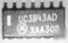 (25) UC3843N pulse width modulator controller, soic,nos