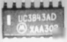 (25) UC3843N pulse width modulator controller, soic,nos