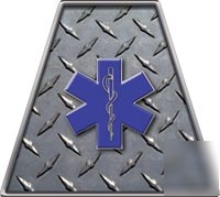 Firefighter helmet reflective tetrahedrons FF62 dp
