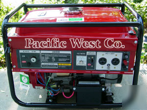 New 6.5 hp 3500 watt gas generator w/ electric start 