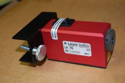 New leuze lumiflex LA78 laser alignment aid ** **