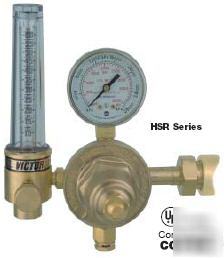 New victor 0781-3819 hsr 2530 regulator/flowmeter combo 