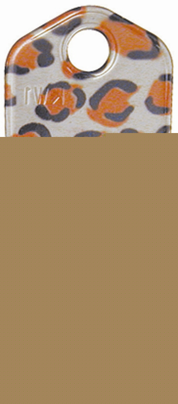Kwikset lock color key blank blanks KW1 - wild leopard