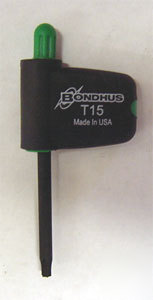 1 pc bondhus star flagdriver single TF15 1.5