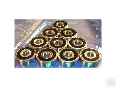 10 bearings 6004RS 20X42 wheel & axle ball bearing