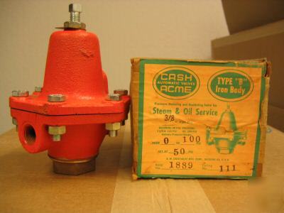 Cash acme pressure reducing&regulating valve type 