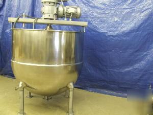 Groen 500 gallon kettle nem series - double motion