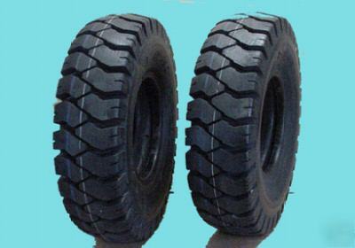 New 2 5.00-8 forklift tires tubes & flaps 