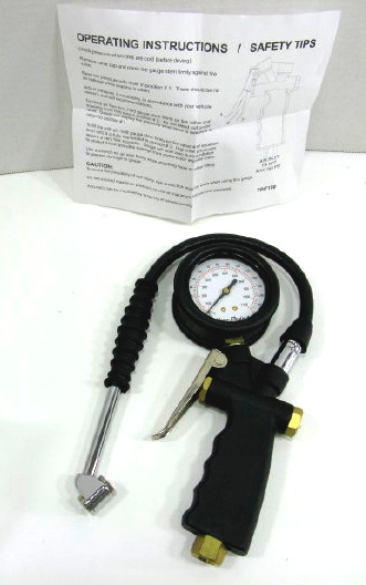 New pistol grip tire gauge/inflator blue-point TPIF160 