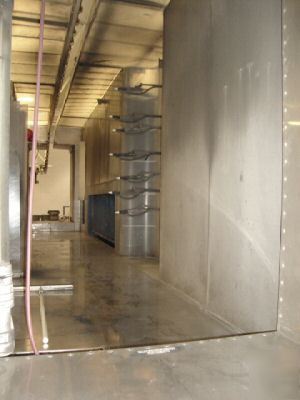 Nordson excel 2000 powder coat paint booth