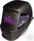 Eqc auto darkening optiva welding helmet