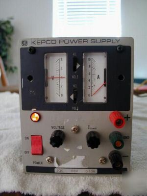 @@ kepco jqe 6-10M 6V/10AMP power supply @@