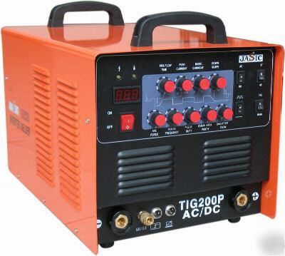 New ac/dc tig/mma pulse welder 2IN1 wse 200P aluminium