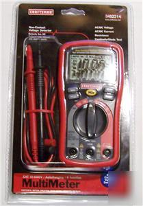 New craftsman multimeter cat iii 600V auto ranging