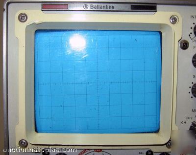 Ballantine oscilloscope 1040A test meter