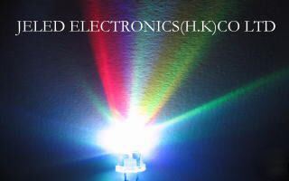 New 100X 8KMCD fast flashing multicolor rgb led f/ship