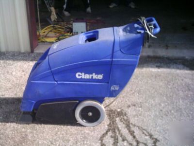 Clarke alto 16-i carpet extractor vacuum floor scrubber