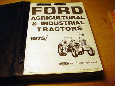 Ford 2600 3600 4100 4600 5600 6600 7600 parts manual oe