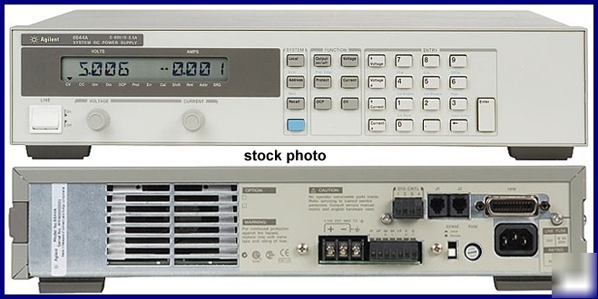 Hewlett packard 6645A system dc power supply with cal