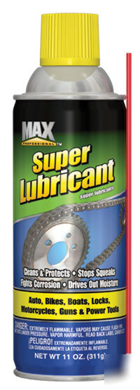 Max professionalâ„¢ super lubricant 11 oz. can / case 12