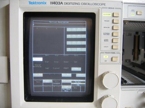 Tektronix 11403A oscillscope m/f, 3 ghz (11401A 11402A)