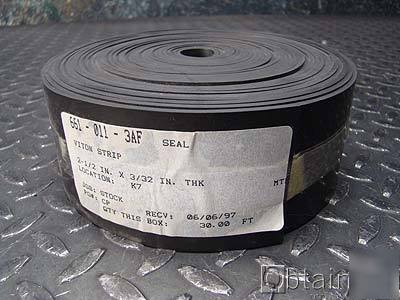 30 foot viton seal strip unused