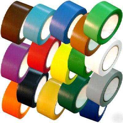 16 rolls rainbow pack cvt-636 vinyl tape 2