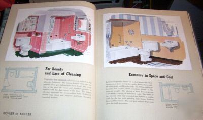 1958 kohler K56 catalog, plumbing plus kohler engines