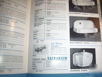 1958 kohler K56 catalog, plumbing plus kohler engines