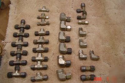 316SS tube fittings, 3000PSIG