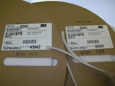 3M SJ3419FR & SJ3418FR scotchmate hook & loop 