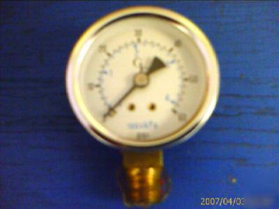 Hydraulic dry pressure guages/gage 200 psi