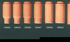 New 10N49 #5 alumina nozzles- tig - qty/10Â - 