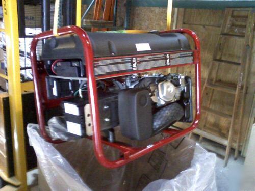 New 13HP honda 6750 watt coleman generator-free ship 