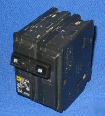 Square d circuit breaker hom 220 tipo 10KA 20A breakers