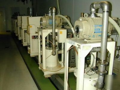 Ulvac vacuum pump pks-016 & booster pmb 003CM vacum 