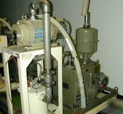 Ulvac vacuum pump pks-016 & booster pmb 003CM vacum 