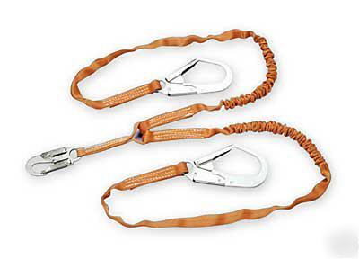 Miller titan 6' double leg shock absorbing lanyard