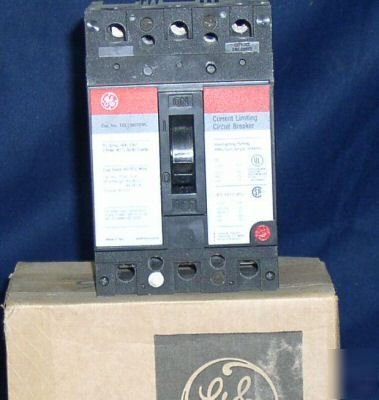 New ge #TEL136060WL current limiting 3P/600V/60AMP 