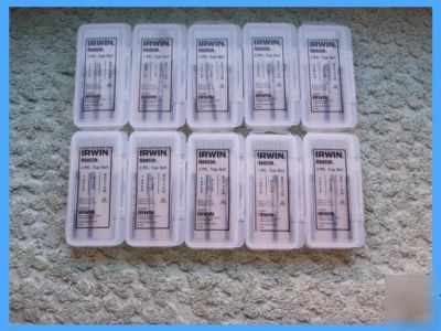 New hanson 4MM tap set taper,plug,bottom 30 taps 