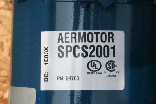 Booster pump aeromotor 2HP 230VOLT 1PH model#: SPCS2001